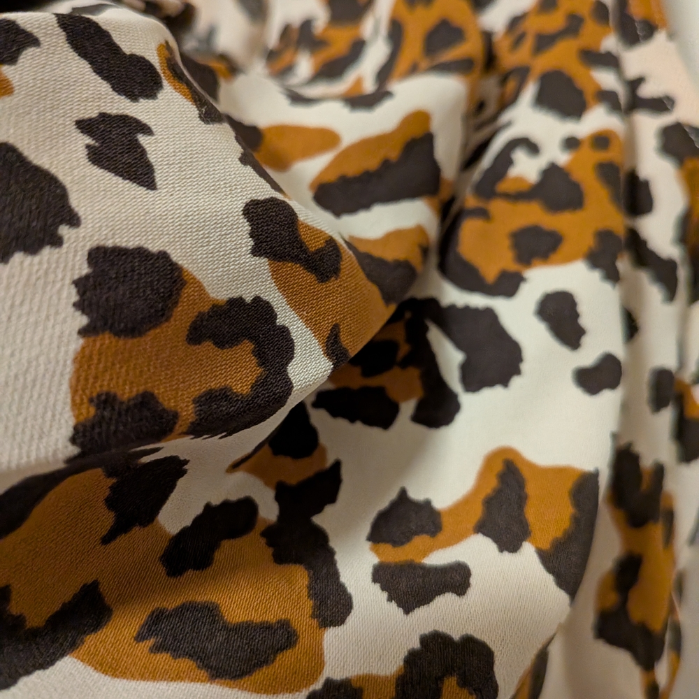 Babaton Brown Leopard Print Blouse - Picture 4 of 5